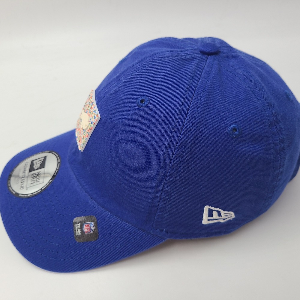 Women Buffalo Bills Hat Strapback New Era Blue Floral Patch NFL Casual Classic - Picture 5 of 11